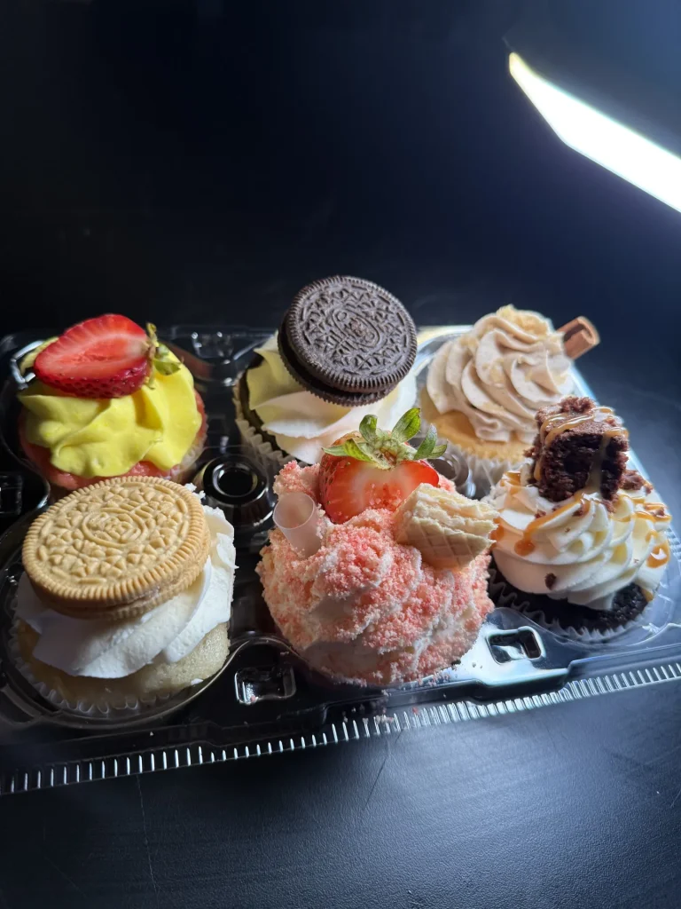 Decorated cupcake