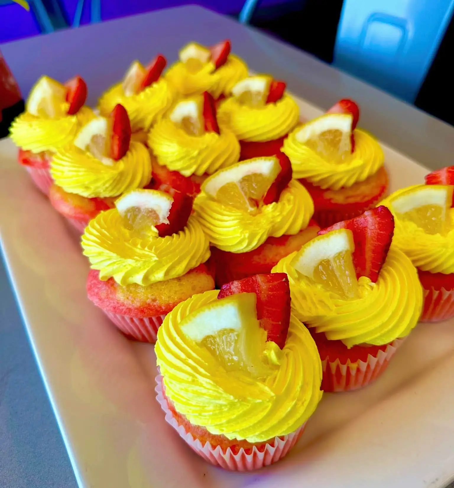 Individually piped cupcakes from our Auburn Hills bakery